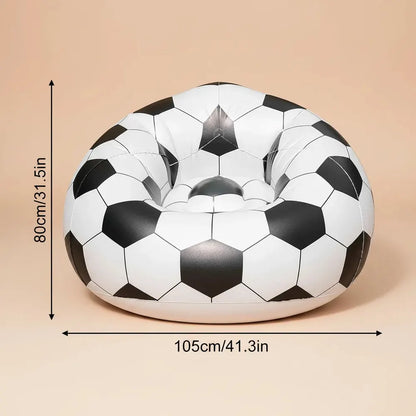 Canapé pouf créatif style sportif (basketball, football) pour chambre d'enfants et salon, idéal pour