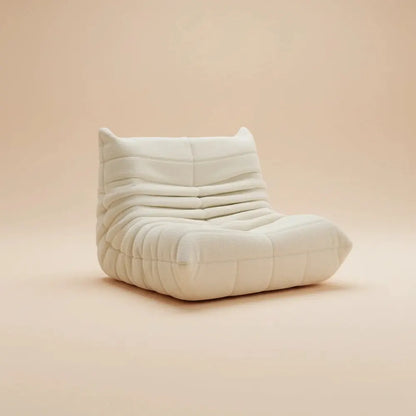 Pouf XXL pour un coin douillet, fauteuil pouf gaming, pouf en laine d'agneau, canapé/canapé de sol, 