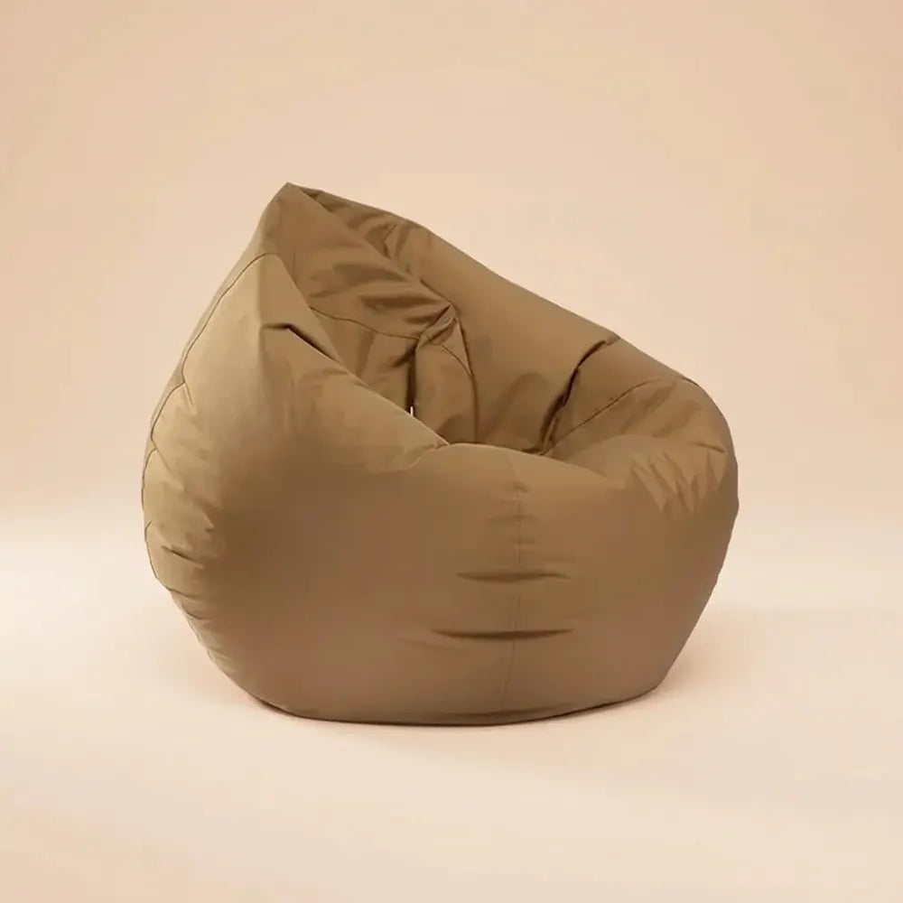 Housse de canapé en forme de pouf non rempli, pour la maison, douce, paresseuse, confortable, simple