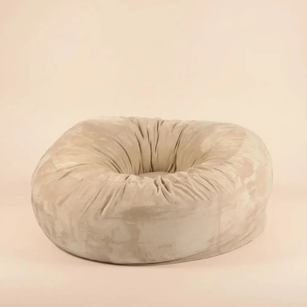 Chaise pouf de luxe avec housse en microsuède, canapé de grande taille, meubles de chaise longue, la