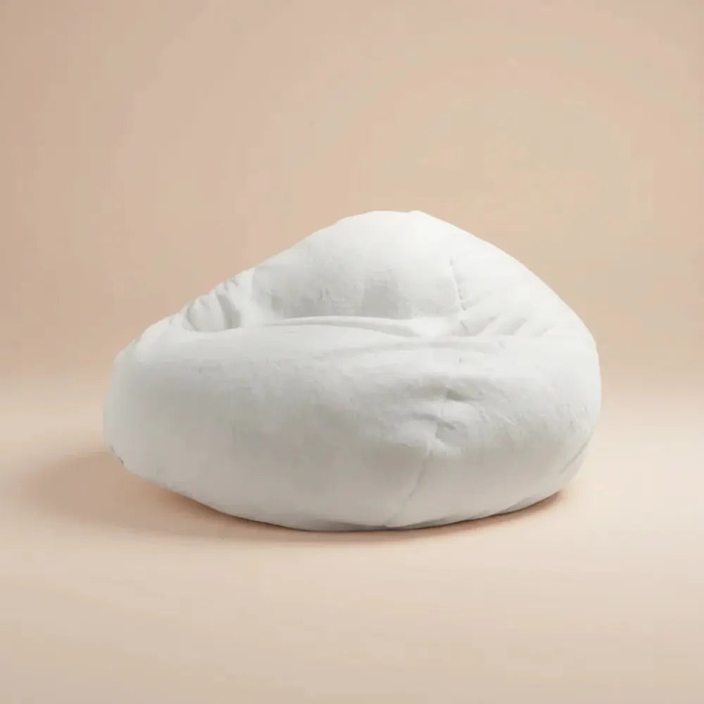 AfricBig-Juste de canapé en fourrure moelleuse pour adultes et enfants, housse de pouf personnalisée