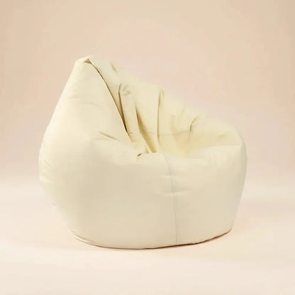 Housse de canapé en forme de pouf non rempli, pour la maison, douce, paresseuse, confortable, simple