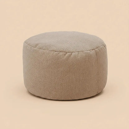 OTAUTAU chaise de pouf en lin avec remplissage pouf en peluche repose-pieds Pouf chaise Ottoman Tata