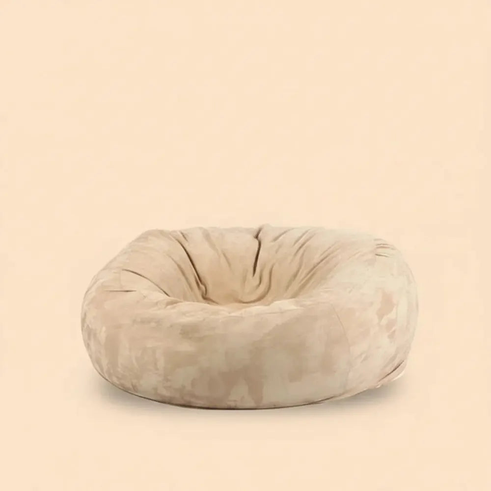 Chaise pouf de luxe avec housse en microsuède, canapé de grande taille, meubles de chaise longue, la