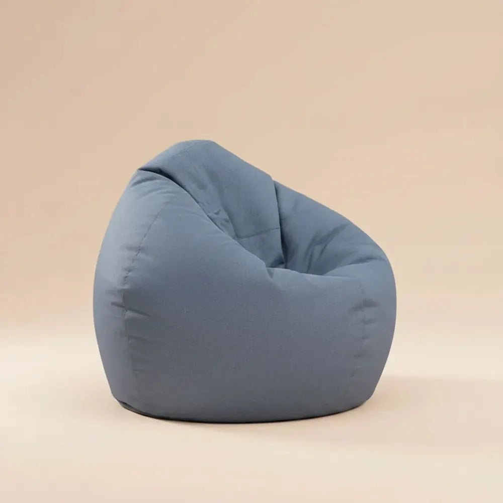 Housse de canapé en forme de pouf non rempli, pour la maison, douce, paresseuse, confortable, simple