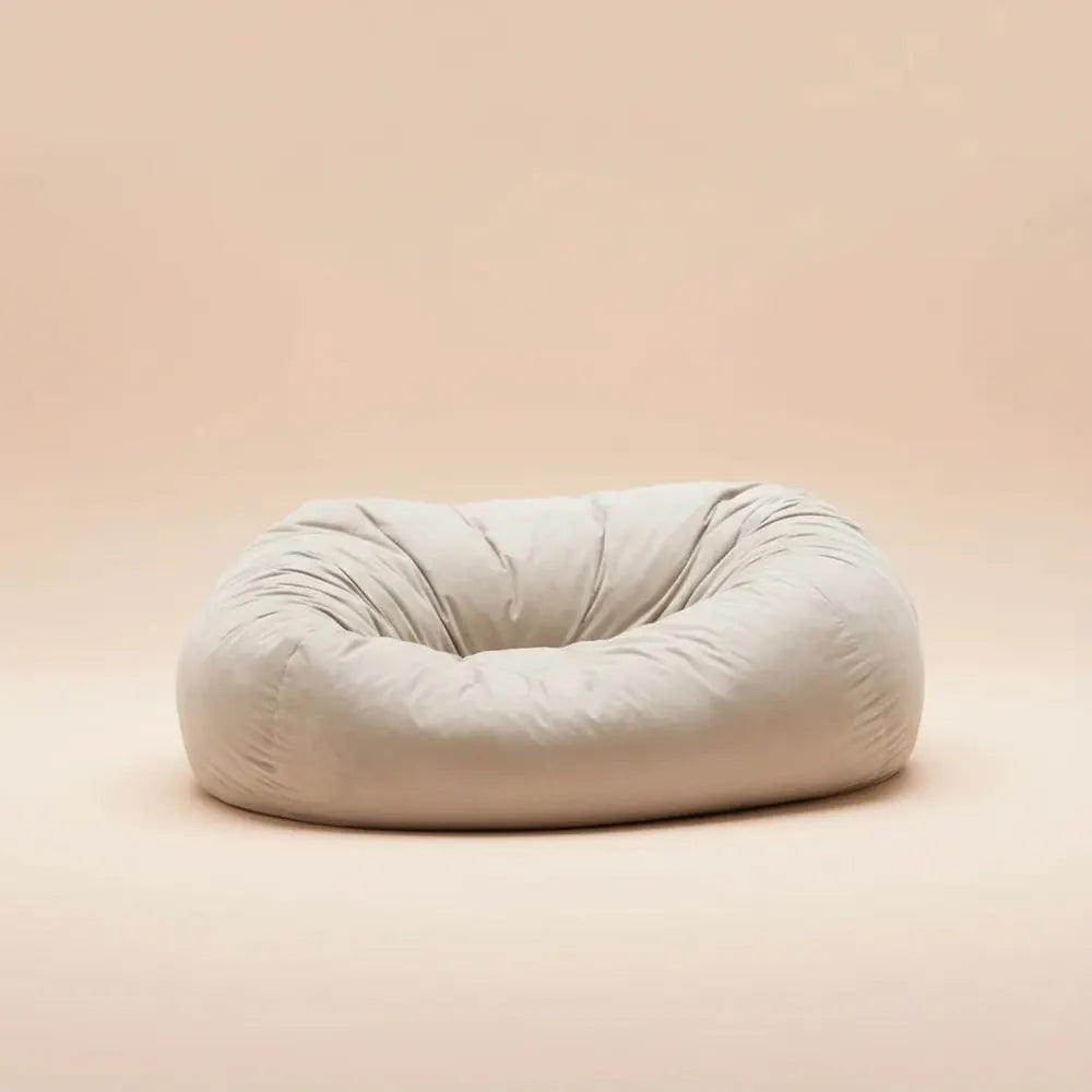 Chaise pouf de luxe avec housse en microsuède, canapé de grande taille, meubles de chaise longue, la