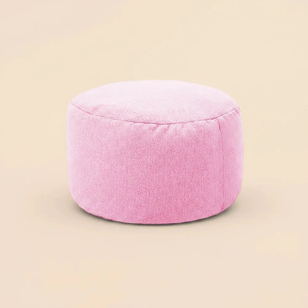 OTAUTAU chaise de pouf en lin avec remplissage pouf en peluche repose-pieds Pouf chaise Ottoman Tata