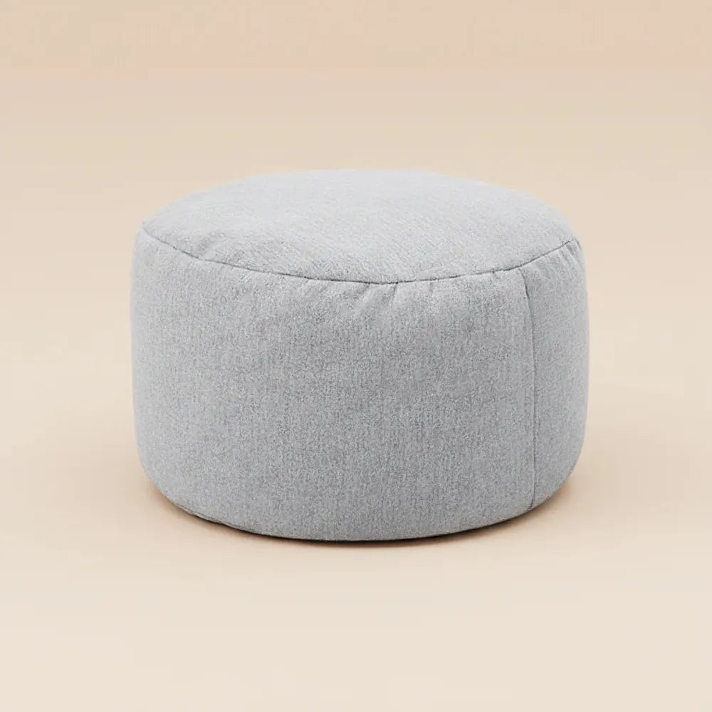 OTAUTAU chaise de pouf en lin avec remplissage pouf en peluche repose-pieds Pouf chaise Ottoman Tata