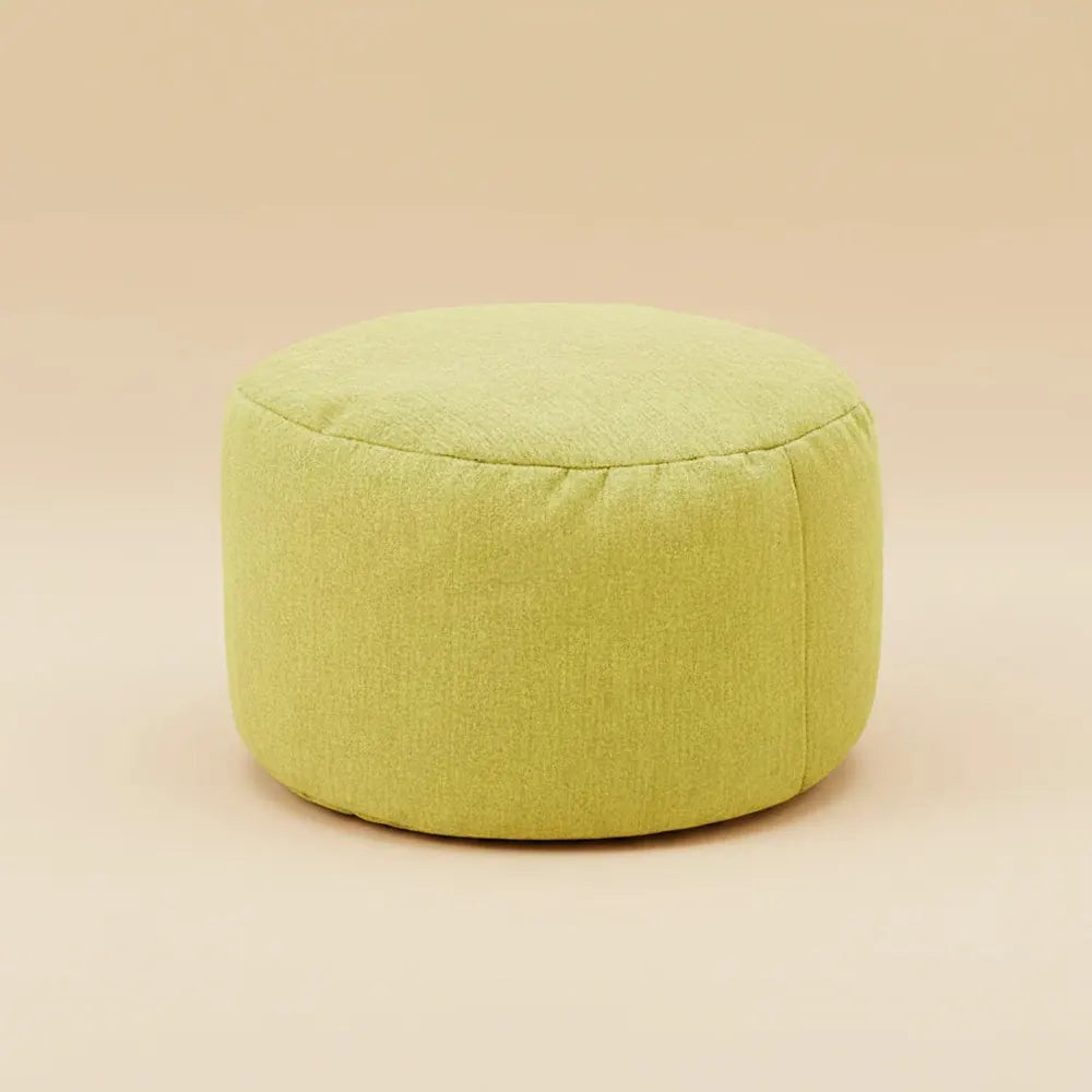 OTAUTAU chaise de pouf en lin avec remplissage pouf en peluche repose-pieds Pouf chaise Ottoman Tata