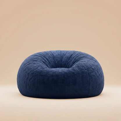Housse de canapé en forme de pouf géant, douce et confortable, en fourrure moelleuse, pour lit, cana