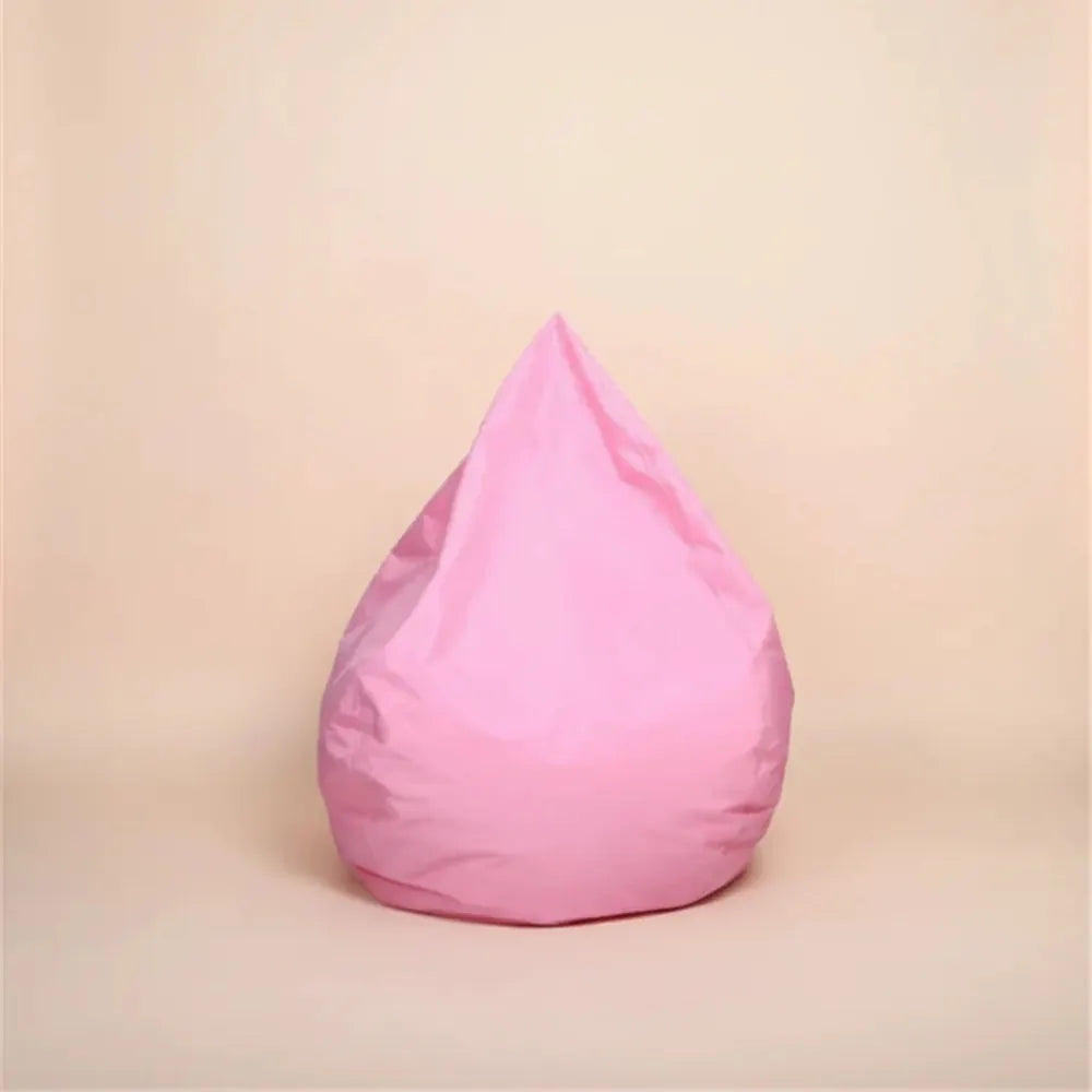 Housse de canapé en forme de pouf non rempli, pour la maison, douce, paresseuse, confortable, simple