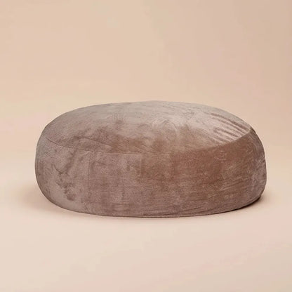 SAC de haricots en tissu Sherpa blanc pour deux personnes, siège géant xxl, fausse fourrure, très gr