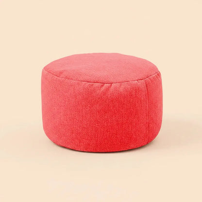 OTAUTAU chaise de pouf en lin avec remplissage pouf en peluche repose-pieds Pouf chaise Ottoman Tata