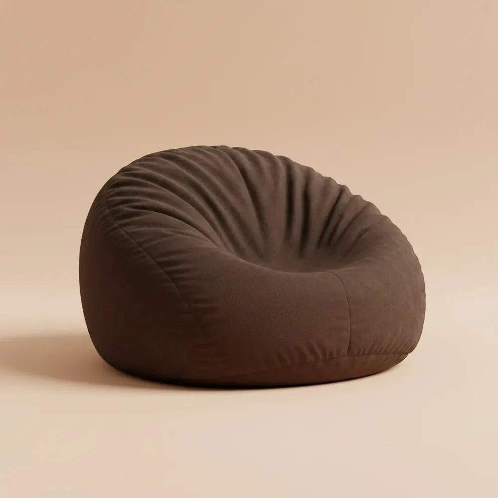 Chaise pouf de luxe avec housse en microsuède, canapé de grande taille, meubles de chaise longue, la
