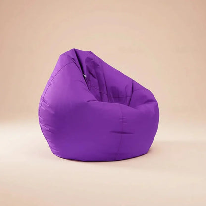 Housse de canapé en forme de pouf non rempli, pour la maison, douce, paresseuse, confortable, simple