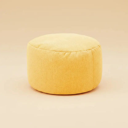 OTAUTAU chaise de pouf en lin avec remplissage pouf en peluche repose-pieds Pouf chaise Ottoman Tata