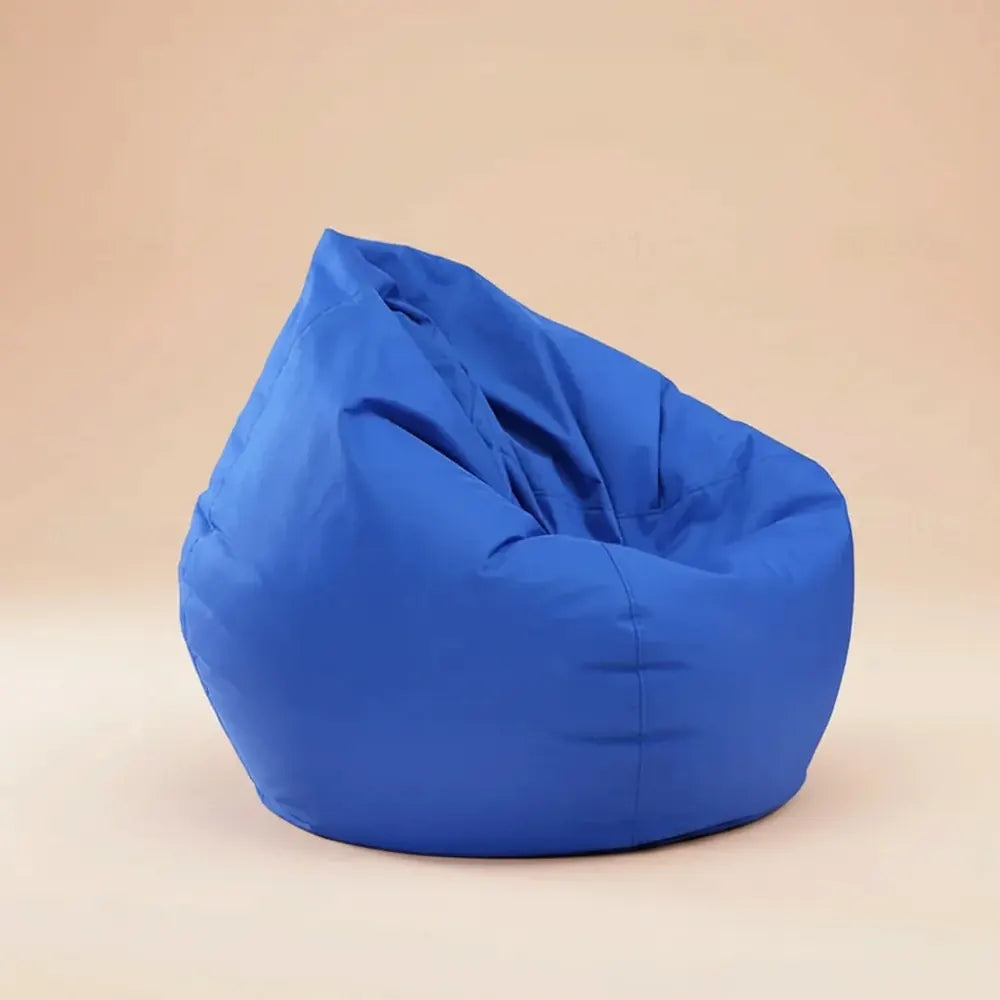 Housse de canapé en forme de pouf non rempli, pour la maison, douce, paresseuse, confortable, simple