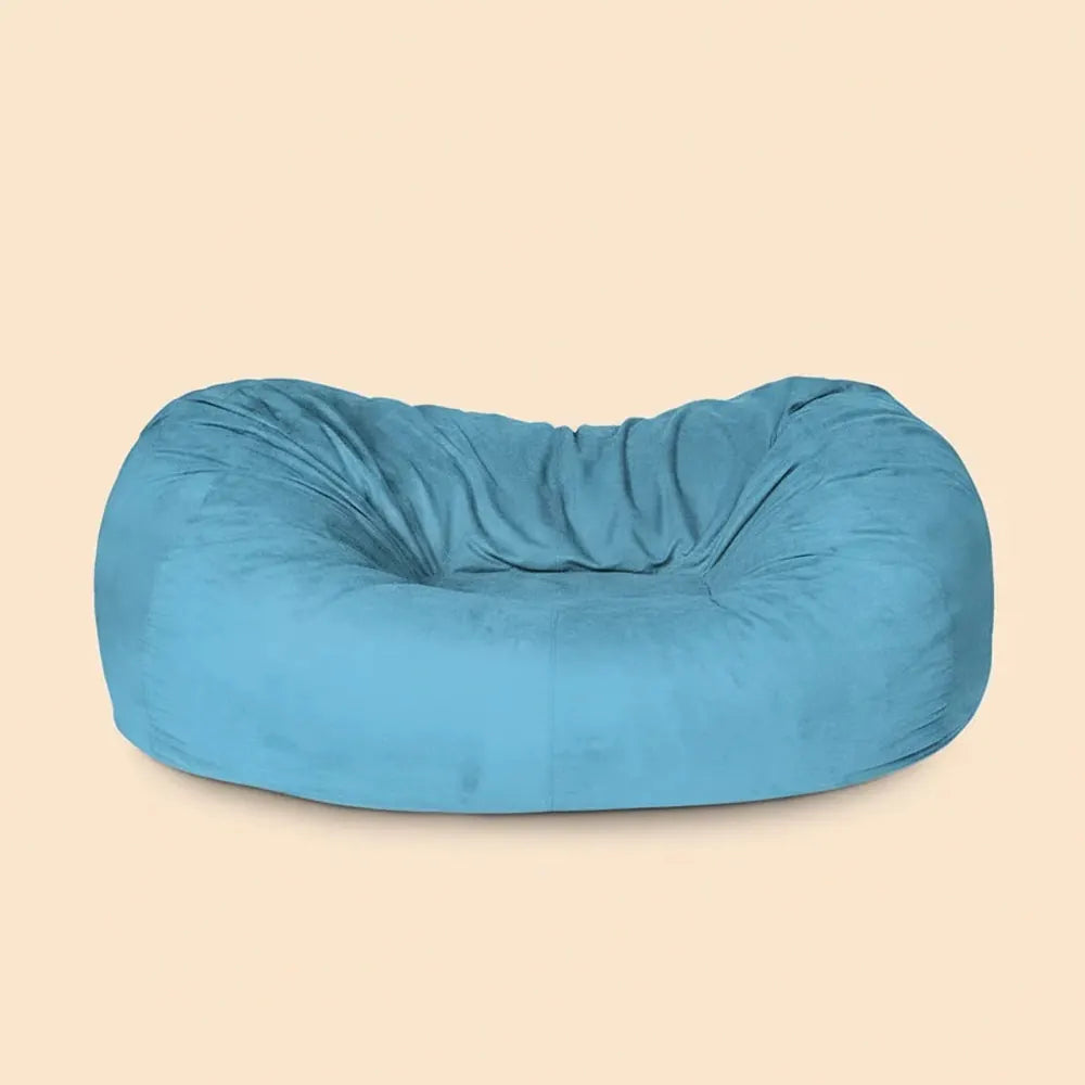 Chaise pouf de luxe avec housse en microsuède, canapé de grande taille, meubles de chaise longue, la