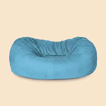 Chaise pouf de luxe avec housse en microsuède, canapé de grande taille, meubles de chaise longue, la