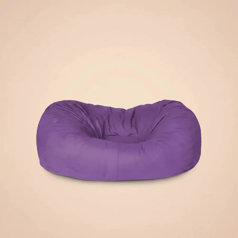 Chaise pouf de luxe avec housse en microsuède, canapé de grande taille, meubles de chaise longue, la