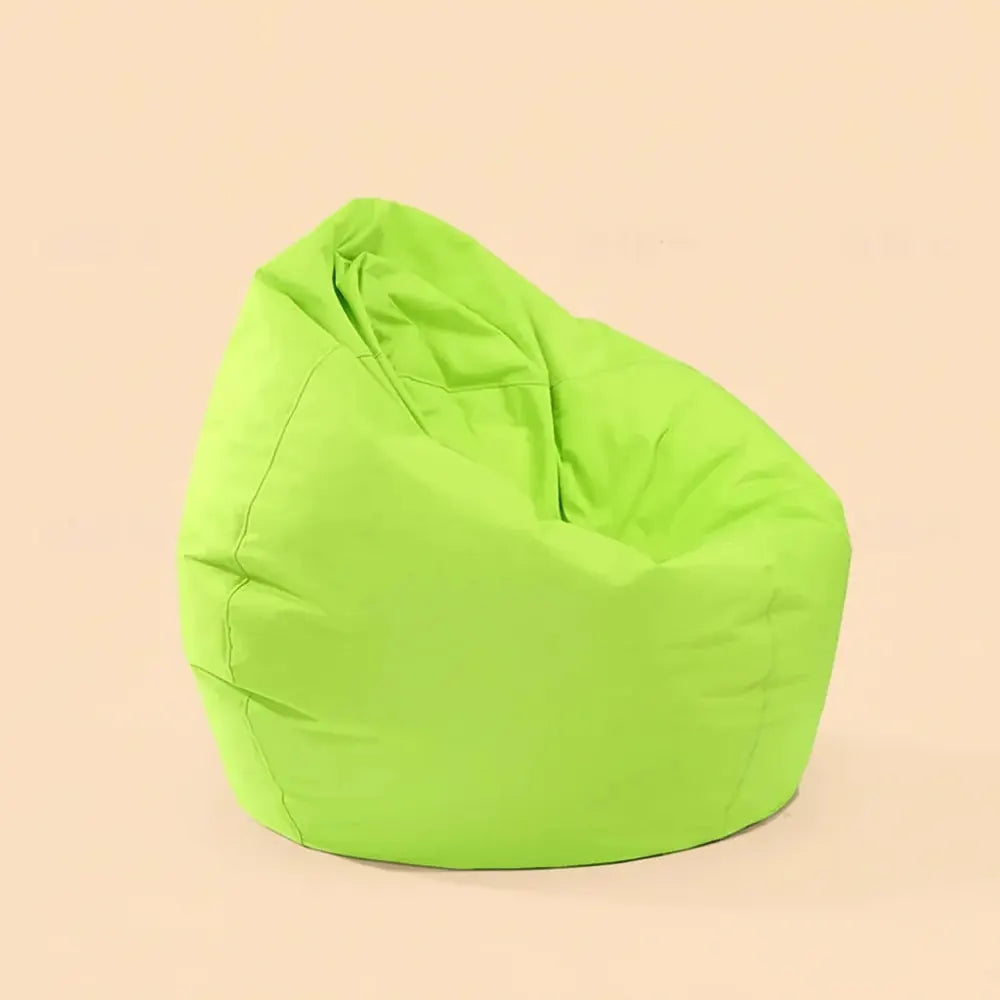 Housse de canapé en forme de pouf non rempli, pour la maison, douce, paresseuse, confortable, simple