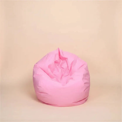 Housse de canapé en forme de pouf non rempli, pour la maison, douce, paresseuse, confortable, simple