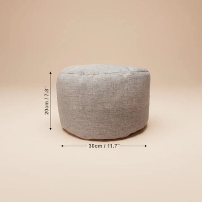 OTAUTAU chaise de pouf en lin avec remplissage pouf en peluche repose-pieds Pouf chaise Ottoman Tata