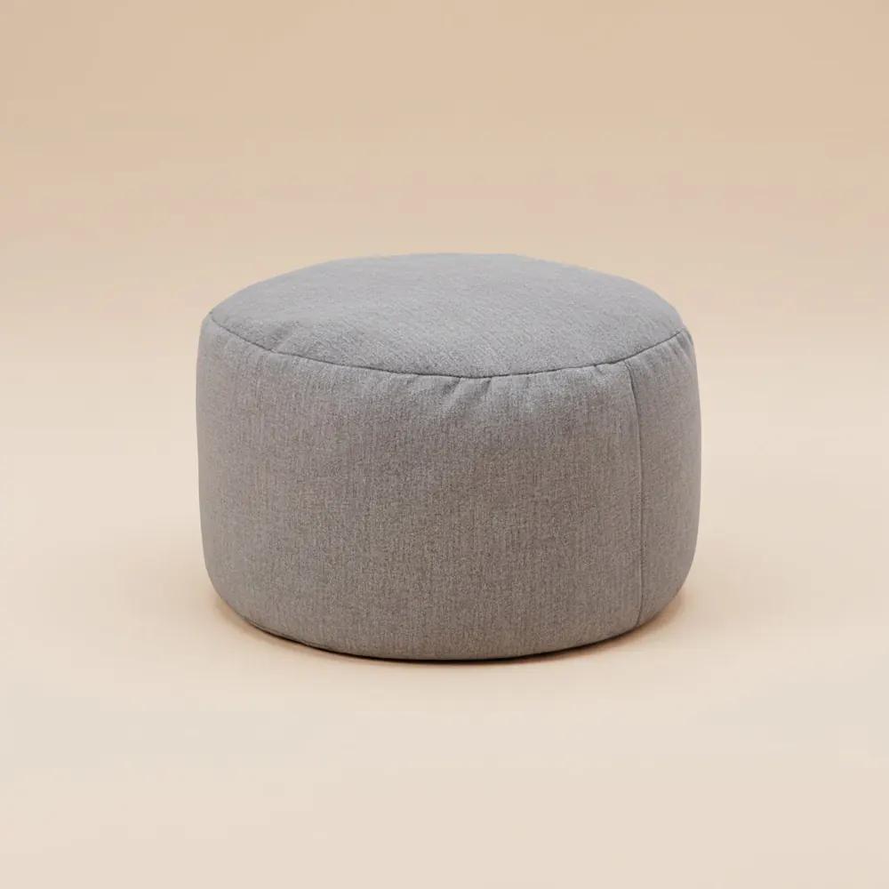 OTAUTAU chaise de pouf en lin avec remplissage pouf en peluche repose-pieds Pouf chaise Ottoman Tata