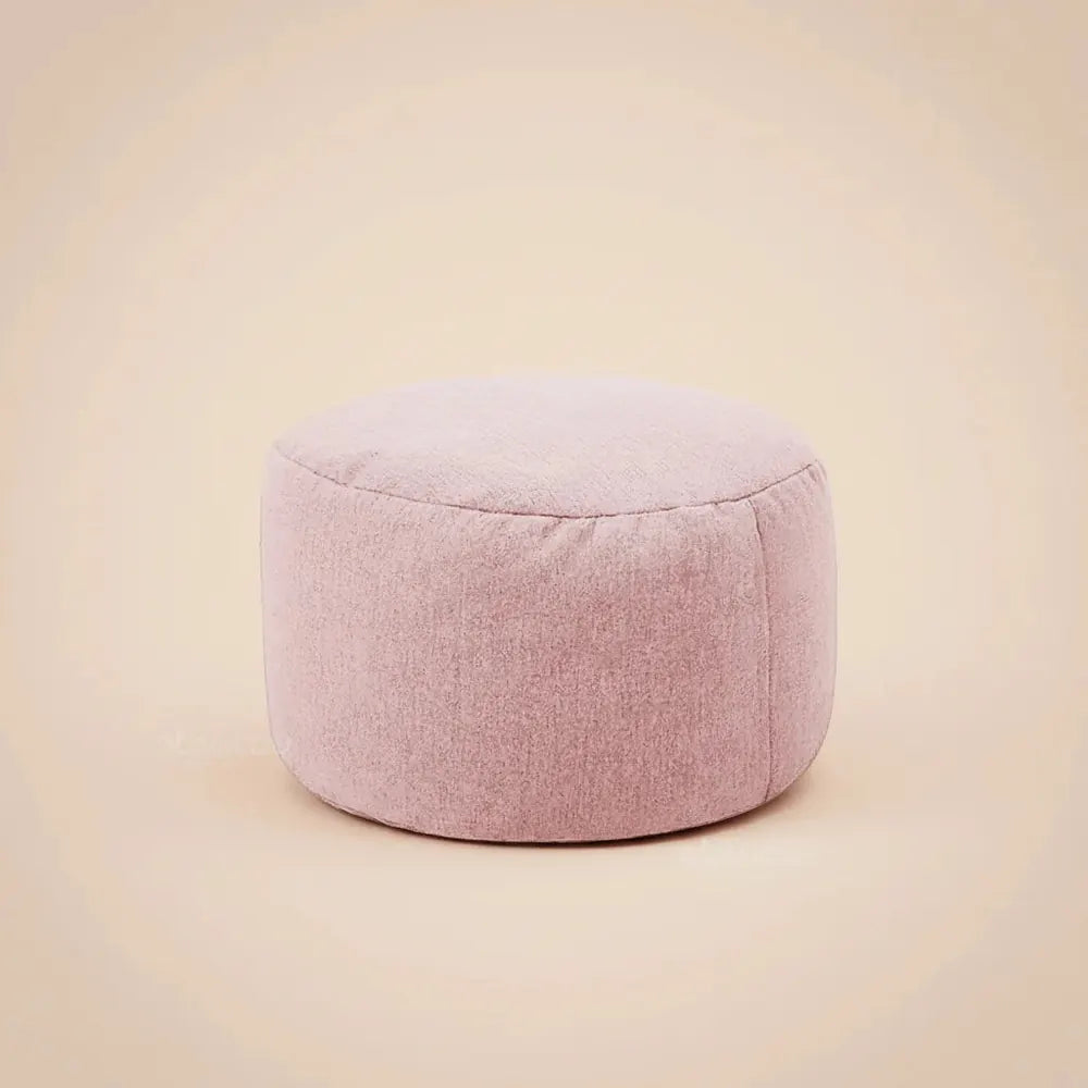 OTAUTAU chaise de pouf en lin avec remplissage pouf en peluche repose-pieds Pouf chaise Ottoman Tata