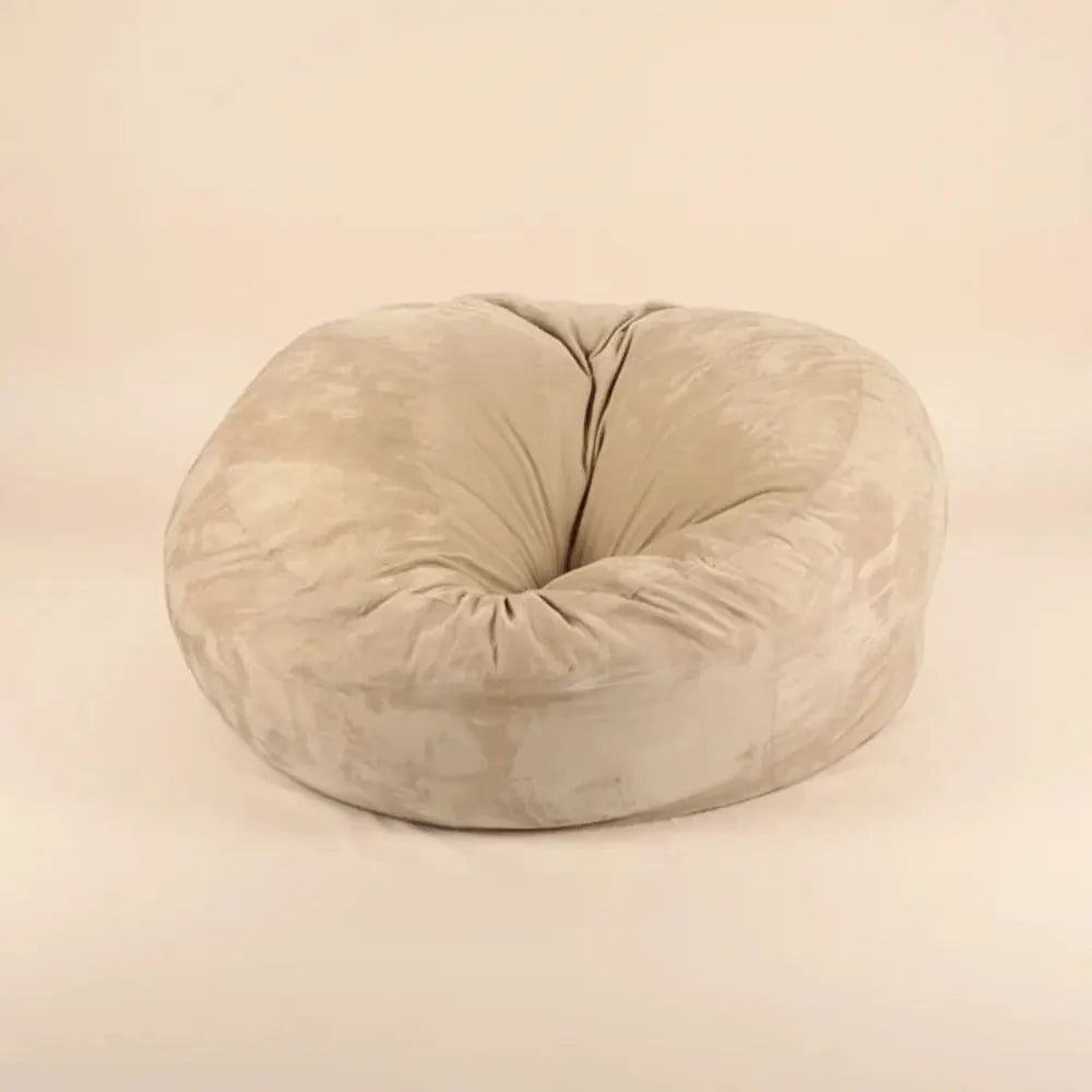 Chaise pouf de luxe avec housse en microsuède, canapé de grande taille, meubles de chaise longue, la