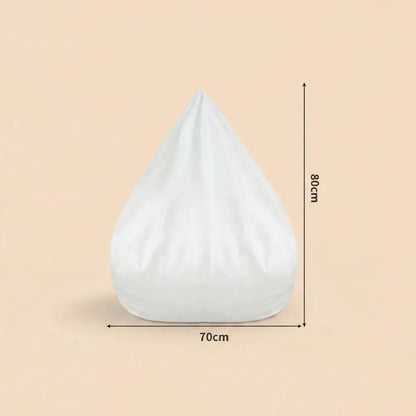 Juste de canapé paresseux sans remplissage, siège de chaise longue en lin, pouf, canapé bouffant, ta