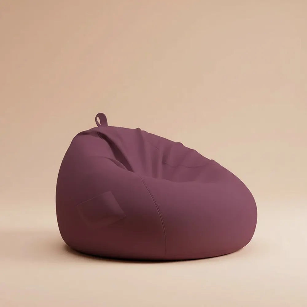 Fauteuils poufs au design doux avec rembourrage, chaises paresseuses d'intérieur, poufs modernes rem