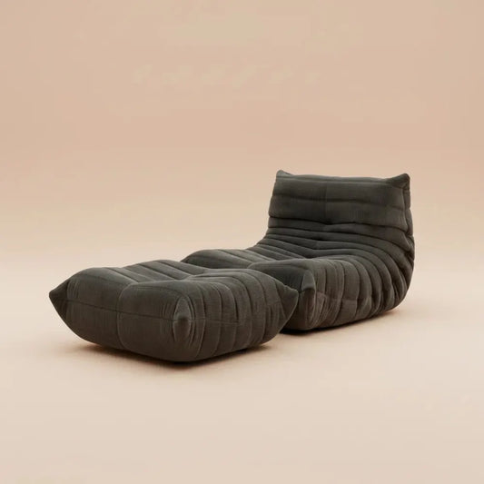 Chaise de pouf pour adulte, canapé en mousse à mémoire de forme, canapé de sol paresseux, chaise de 