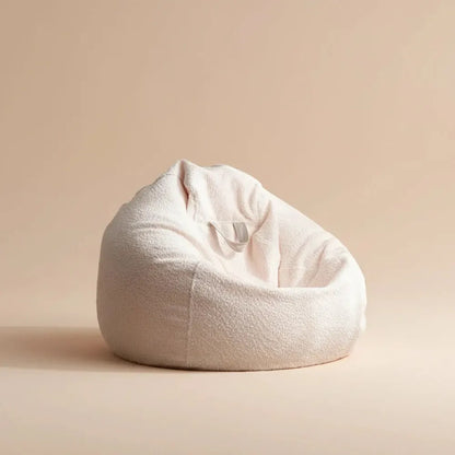 OTAUTAU-Pouf pouf en chenille souple avec remplissage, pouf de salon, chaise bouffante goutte d'eau,