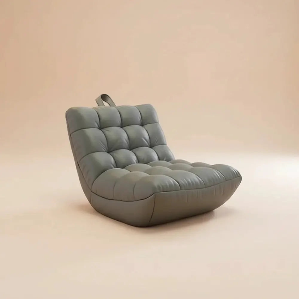Chaise de pouf minimaliste moderne, chaise longue remplie de mousse EPS, canapé-lit pour adultes et 
