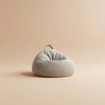 Pouf de relaxation moderne avec rembourrage pour 1 personne, canapé pouf d'extérieur, poufs de salon