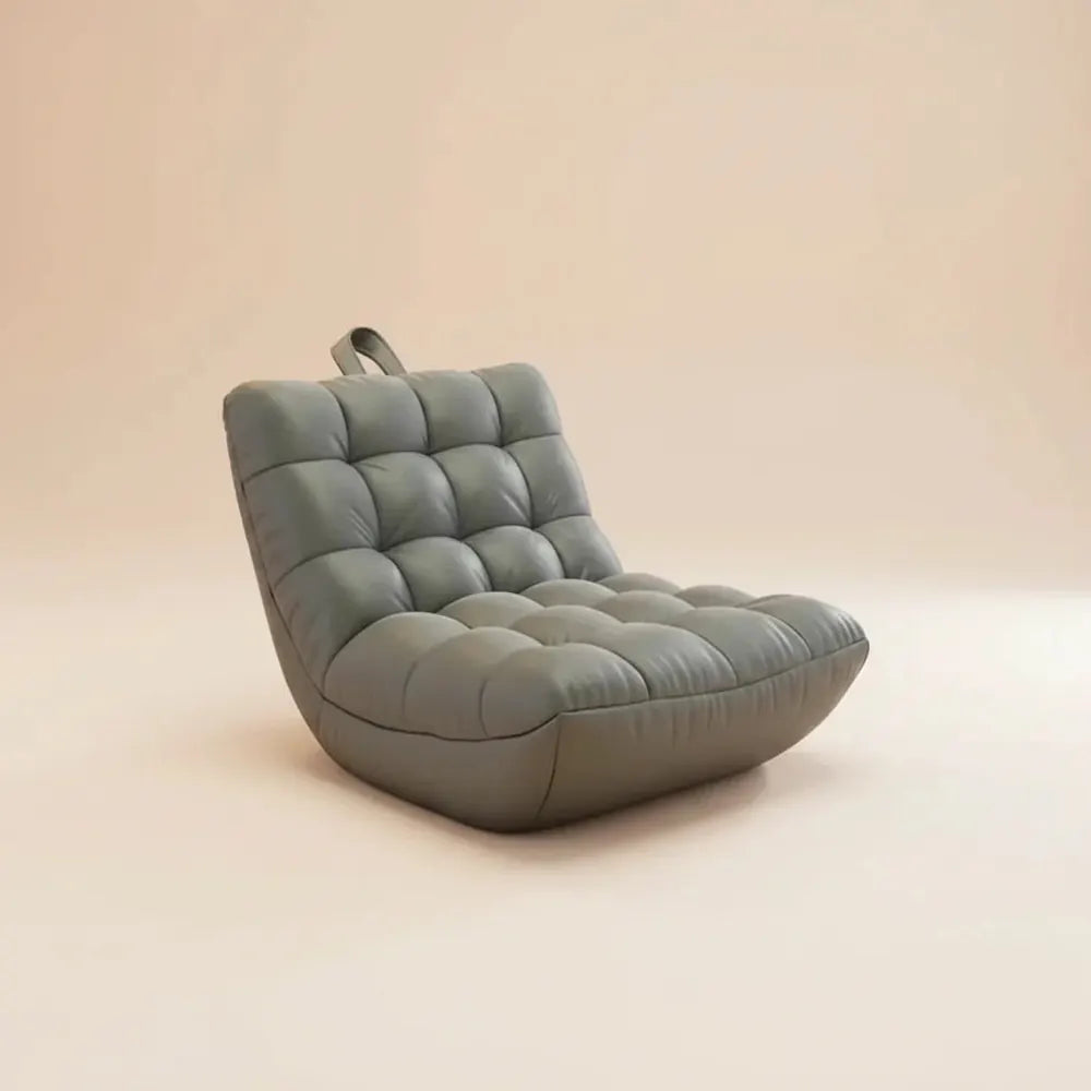 Chaise de pouf minimaliste moderne, chaise longue remplie de mousse EPS, canapé-lit pour adultes et 