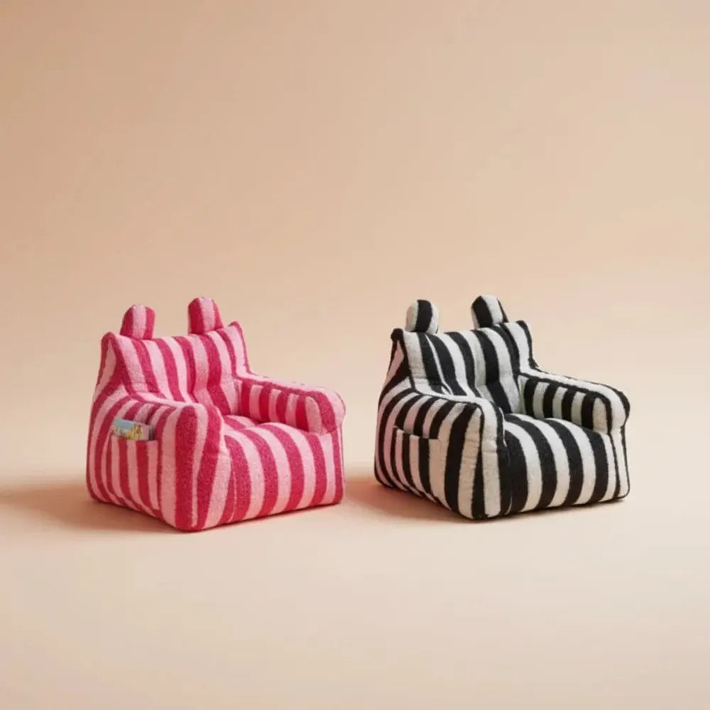 Canapé paresseux en forme d'ours mignon, fauteuil pour chambre de filles, siège tatami, pouf pour en
