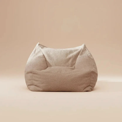 OTAUTAU-Pouf en Faux Cachemire avec Remplissage pour Adulte, Chaise, Pouf, Salon, Siège au Sol, Cana