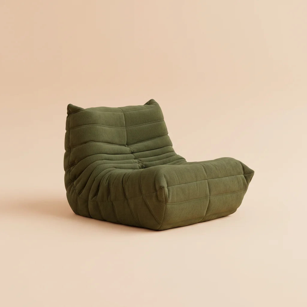Chaise de pouf pour adulte, canapé en mousse à mémoire de forme, canapé de sol paresseux, chaise de 
