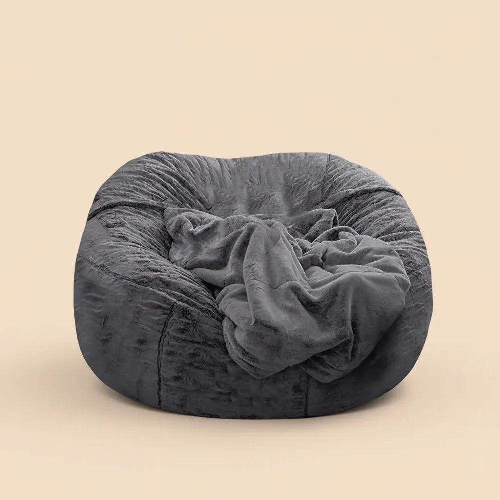 Housse de pouf Flexible pour canapé, utile, Anti-décoloration, pour intérieur, surdimensionnée, hous