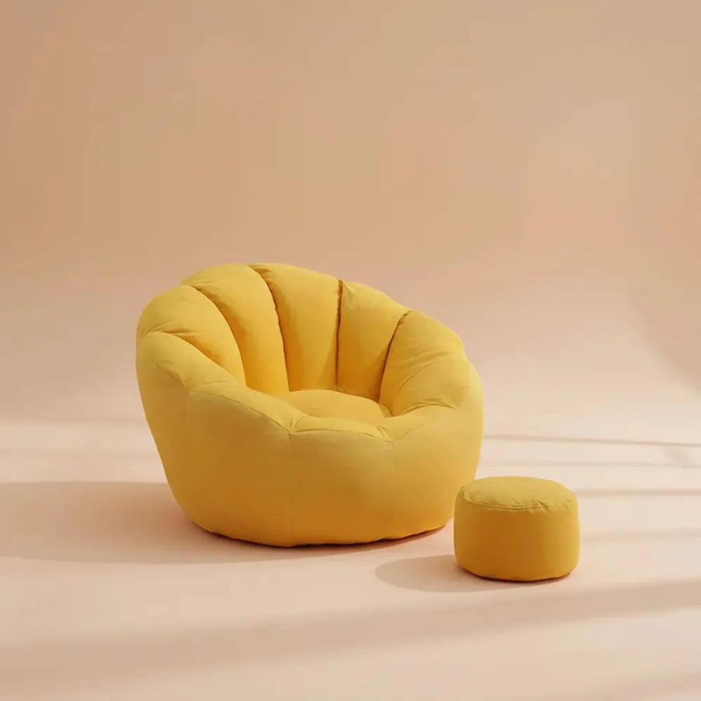 Fauteuil pouf, mobilier de salon, fauteuil moderne de luxe pour chambre à coucher, canapé de balcon,
