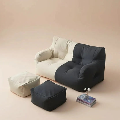 Canapé double simple et compact, pouf, chaise longue, style tatami, pour balcon, chambre, salon, cha