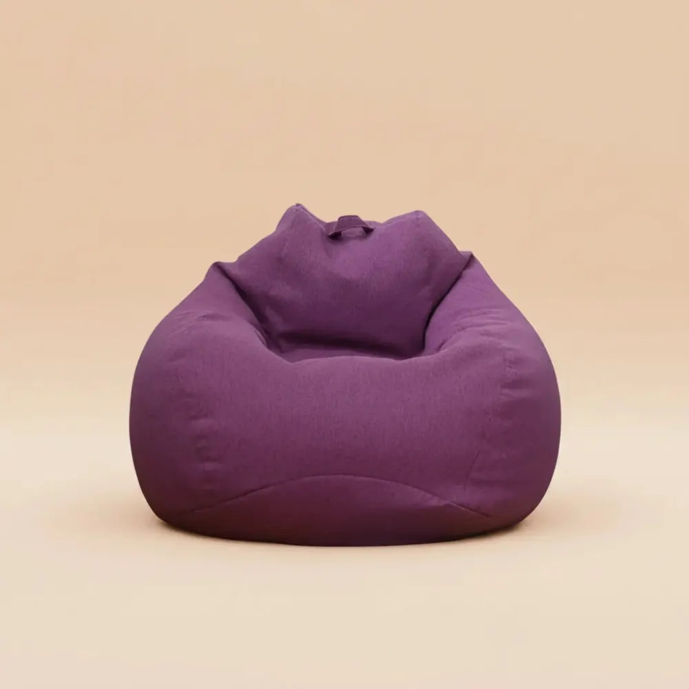 Canapés paresseux couverture chaises sans remplissage confortable adultes pouf chaise canapé salon c