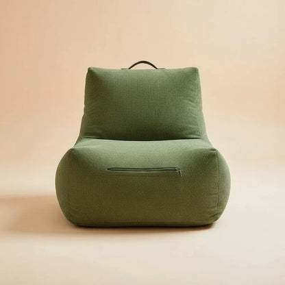 Fauteuil de sol pliant Tatami pour gaming avec dossier, convertible en lit paresseux et coussin de s