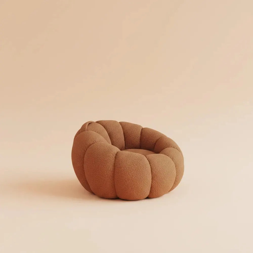 Canapés poufs pour salon, canapé rembourré d'extérieur, poufs modernes, salon moelleux, meubles pour