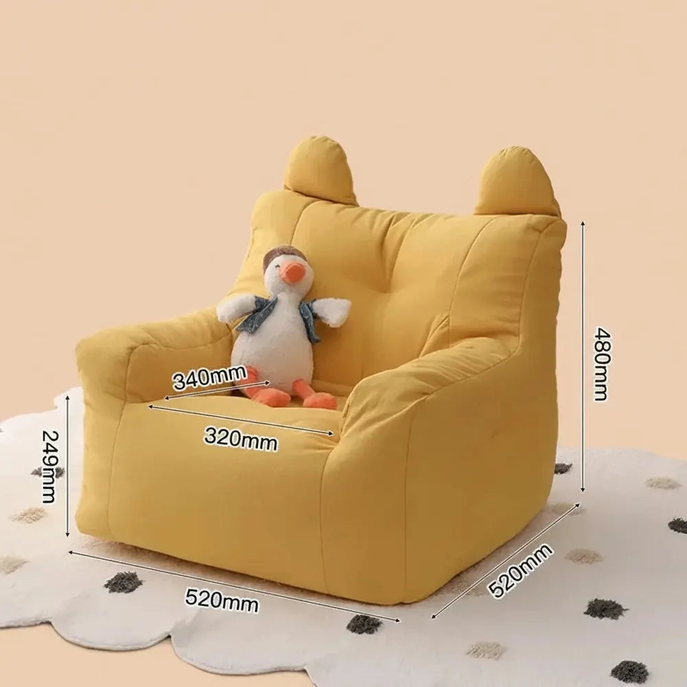 Gaint Paresseux Bean Bag Canapé avec rembourrage en mousse en peluche Mattres de sol Grand canapé de