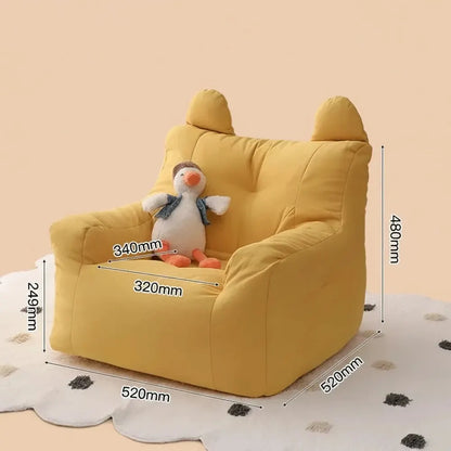 Gaint Paresseux Bean Bag Canapé avec rembourrage en mousse en peluche Mattres de sol Grand canapé de
