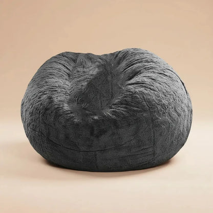 Housse de pouf utilitaire et flexible, anti-décoloration, pour pouf géant d'intérieur, anti-poussièr