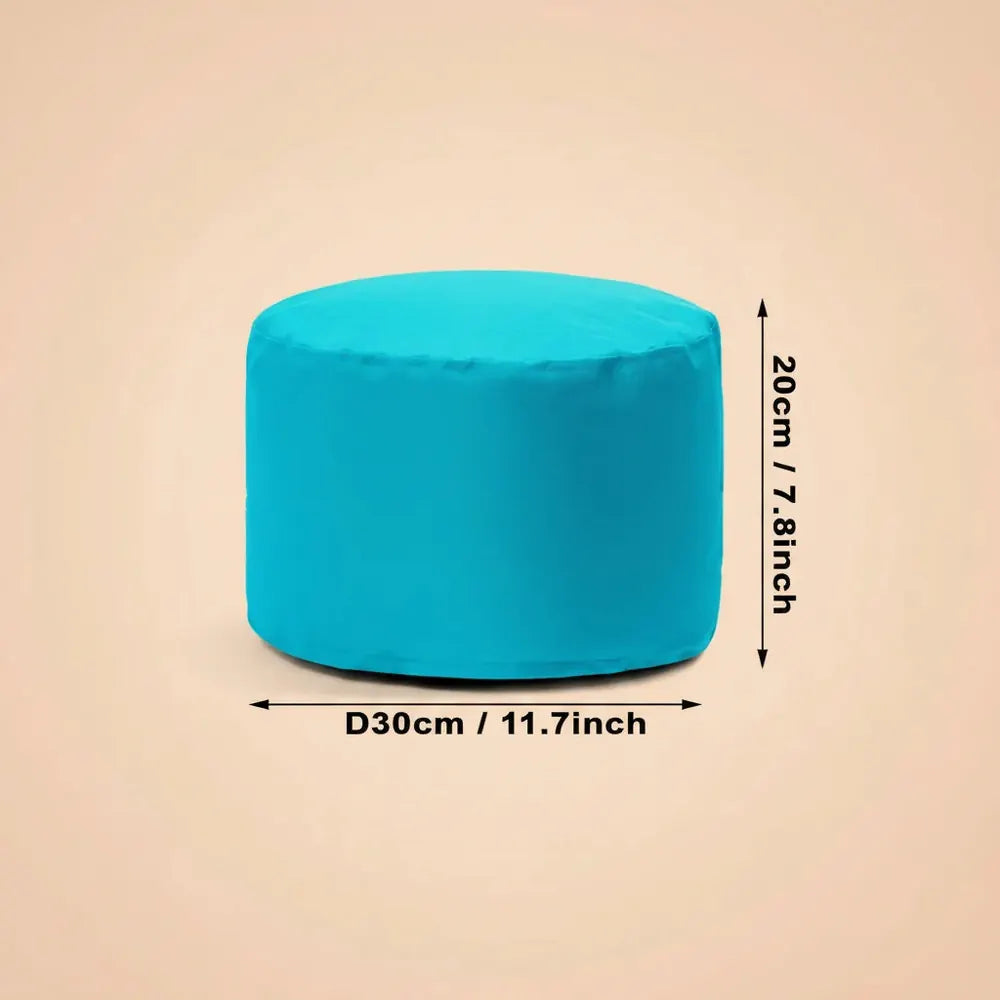 OTAUTAU Pouf imperméable extérieur avec remplissage jardin Camp plage pouf chaise repose-pieds tabou